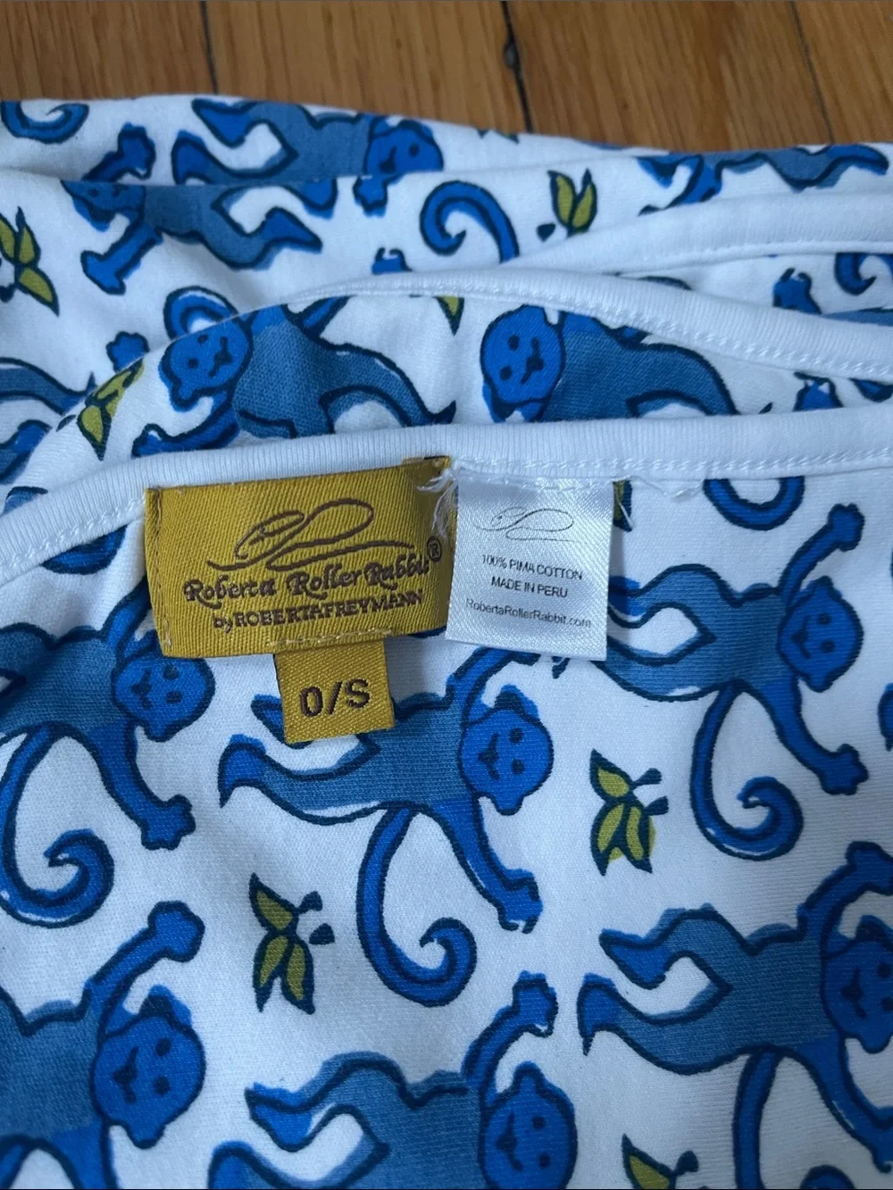 Roberta Roller Rabbit baby3 pc set Pajama top/bottom w/ Matching Blanket/towel
